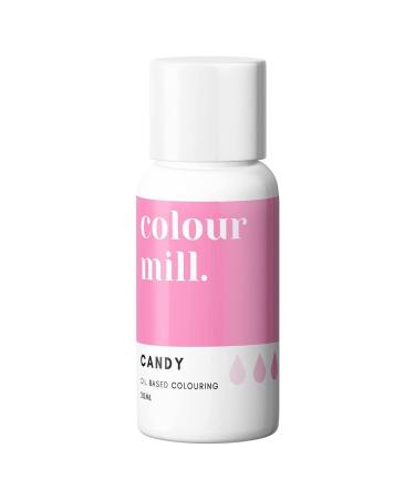 Colour Mill Edible Food Paint Colouring Liquid Cake Cookie Dye for Baking Icing Sugarpaste Fondant (20ml) Candy Pink
