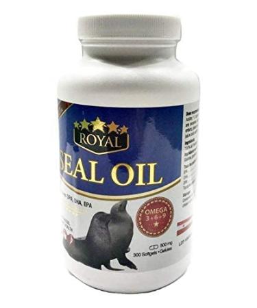 ROYAL. Seal Oil OMEGA-3+6+9 (300 Softgels) 300 count (Pack of 1)