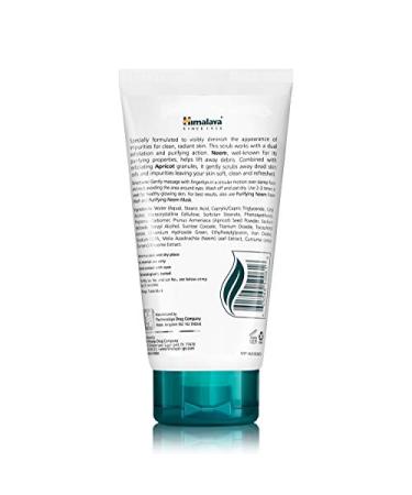 Himalaya Purifying Neem Scrub 5.07 oz - Deep Clean for Acne Reduction & Dead Skin Removal - Buy Online on SooperMarket.com