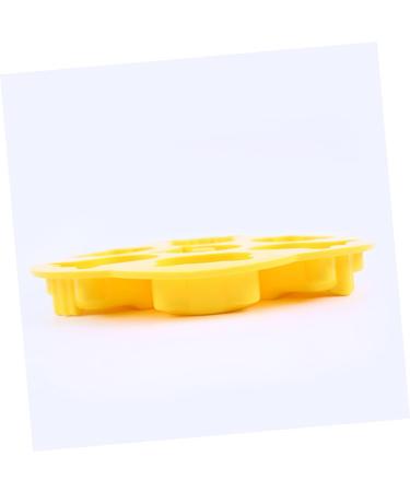 Alipis 1pc Steamed Rice Cake Mold Silicone Molds Candy Cane Chocolate Cake Baking Mold Biscuit Steamed Cake 21.8X21.8CM Yellow - Buy Online on SooperMarket.com