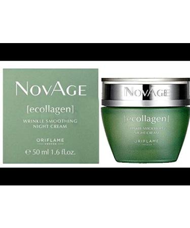 Oriflame Sweden Wrinkle Powder Cream 50ml - Rapid Anti-Aging Face Cream for Regeneration & Hydration | Novage Ecollagen - Buy Online on SooperMarket.com