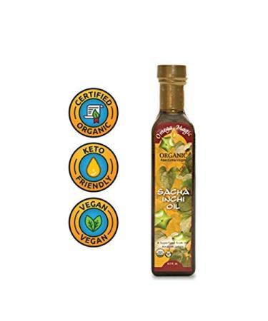 Sacha Inchi Oil - Organic Cold Pressed Superfood for Hair - 8.5oz by Amazon Therapeutic Laboratories - Buy Online on SooperMarket.com
