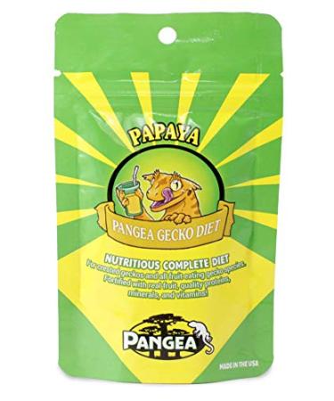 Pangea Banana/Papaya Fruit Mix Complete Crested Gecko Food 1/2 lb