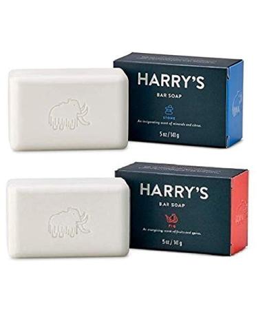 Harry's Stone & Fig Bar Soap Set - 5 Oz Each