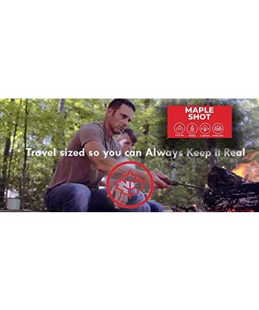 Maple Shot 100% Real Maple Syrup Energy Gel - Travel Size for Hiking, Cycling, Camping - 10-pack - Buy Online on SooperMarket.com