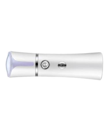 Mikinona Skin Care Humidifier 1pc Cold Usb Humidifier Spray Nano Charging Hydrator Handheld Face White Evaporator Mini Humidifier 14.1x4cm