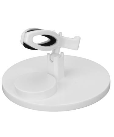 Nail Polish Bottle Holder with Tilter Function Reclining Nail Polish Holder Auxiliary Nail Painting Tools for Nail Salons Nail Schools (Can Be Tilted To Your Desired Angle)(White)