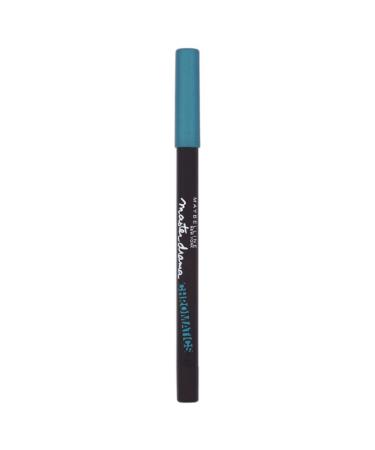 Maybelline New York Eyeliner Master Drama Kh l liner Chromatics Turquoise/creamier and precise contour pencil in turquoise long -lasting 1 x 1.1 g