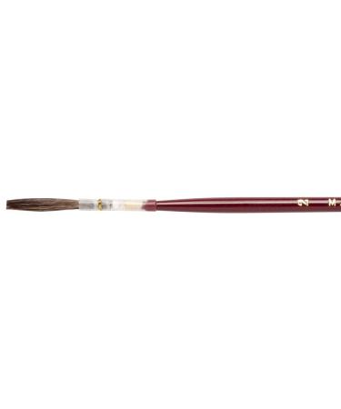 Andrew Mack Brown Kazan Squirrel Hair Lettering Quill Series 179L Size 2