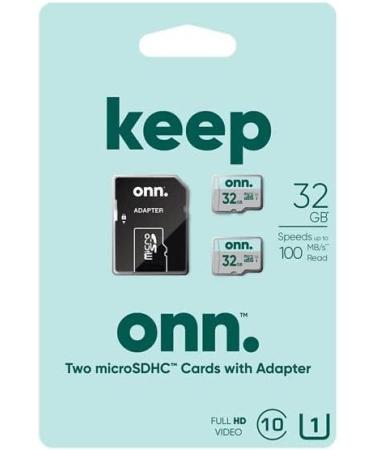 32GB Class 10 U1 Flash Memory Card 2-Pack | High Performance Storage Solution - Buy Online on SooperMarket.com