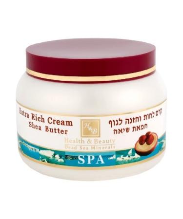 Dead Sea Minerals Body Shea Butter 250ml - Nourishing Health & Beauty Cream for All Skin Types - Shop Internationally - Buy Online on SooperMarket.com