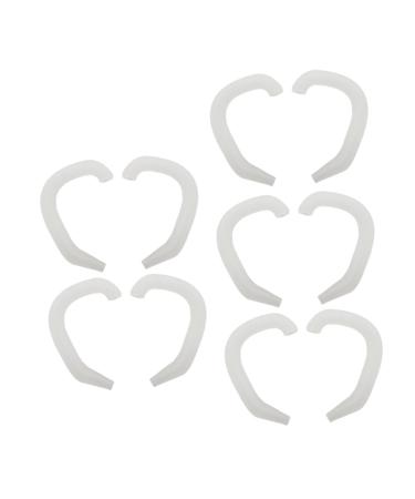 KOMBIUDA 5 Pairs Auricle Corrector Invisible Tape Silicone Patch Corrector De Ojeras Ear Mold Auricle Support Tools Ear Correction Support Valgus Protruding Ear Corrector Bracket