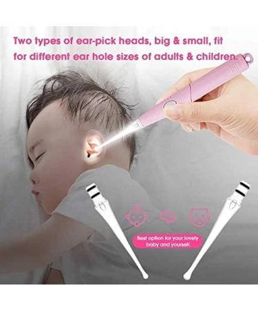 SEASD Electric Vacuum Ear Wax Remover with LED Light - White-Dinosaur Doodle4 - Buy Online on SooperMarket.com