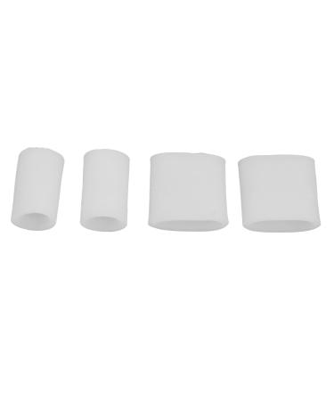 Silicone Toe Spacers - 8 Pairs for Correct Toe Alignment, Bunion & Hammertoe Straighteners | Hallux Valgus Yoga - Buy Online on SooperMarket.com