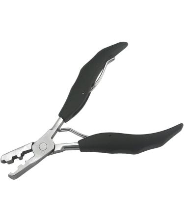 Heat Fusion Glue Keratin Bonding Micro Rings Removal Pliers for Hair Extensions hair plier hair extension plier (with 3mm and 5mm grooves) - Buy Online on SooperMarket.com
