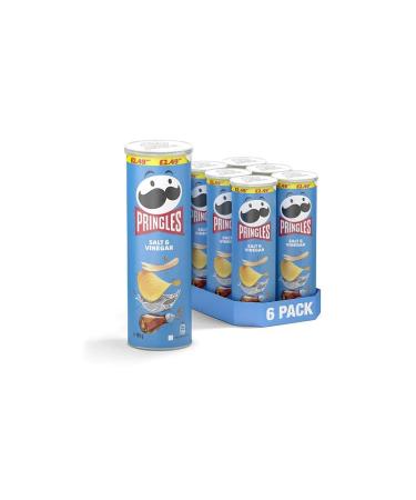 Pringles Salt & Vinegar Case of 6x165g