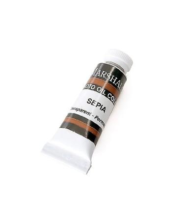 Marshall Photo Oils MSBL2S Sepia - 1/2 in. x 2 in. tube for Accessories