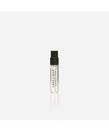 Lake & Skye Saffron Dusk Eau de Parfum Sample Spray - Modern Conscious Long-Lasting Fragrance - 0.04 fl oz (1.2 ml) - Floral Woody Musky Scent 0.04 Fl Oz (Pack of 1)