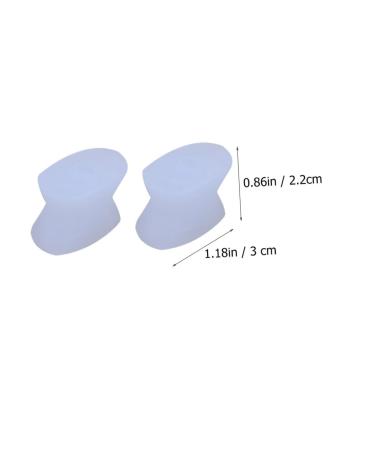 8pcs Hallux Valgus Separator Thumb Splint Nail Protector Set - Silicone Cushion for Big Toe, Hammer Toe, Bunion Relief - Foot Yoga Brace for Night Support - Buy Online on SooperMarket.com