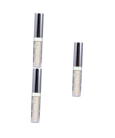 PLAFOPE 3pcs Liquid Eye Shadow Glitter Glitter Eye Shadow Glow Golden