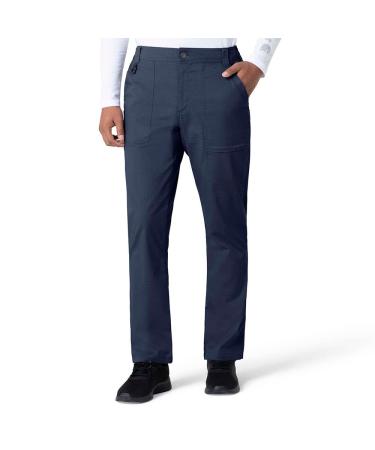 Carhartt Men's Modern Fit Straight Leg Scrub Pant Medium Navy