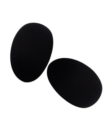 1 Pair Men's Pectoral Stickers Professional Muscle Pad Breast Pad Portable Chest Pad Muscle Supply Black 13x9x2cm