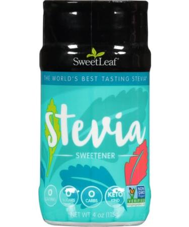 SweetLeaf Stevia Plus Fibre Shaker 115 g 4 Ounce
