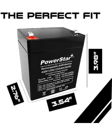 Buy PowerStar 12V 5AH Battery for Craftsman Garage Door Opener Model 53918 - 3 Year Warranty | International Shipping Available - Buy Online on SooperMarket.com
