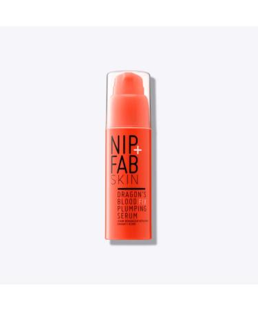 Nip + Fab Dragon s Blood Fix Plumping Serum for Face with Hyaluronic Acid Pro-Age Serum  Hydrating  Moisturizing for Fine Lines and Wrinkles  1.7 Fl Oz