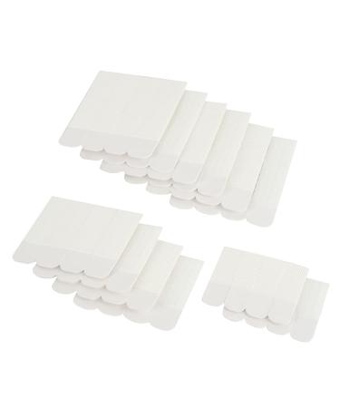 ZONE INDUSTRY CORP. Picture & Frame Hanging Strips Removable and Damage-Free Hanging Strips Value Pack - 4 Pairs (Small) 8 Pairs (Medium) 12 Pairs (Large) - Indoor Use White (White) Sx4 Pairs+ Mx8 Pairs+ Lx12 Pair...