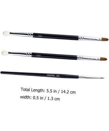 Baluue 1 Set Concealer Brush Makeup Brushe Eyeshadow Brush Makeup Handle Brush Lip Black Man-made Fiber - Buy Online on SooperMarket.com