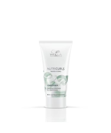 Wella Professionals Nutricurls Cleansing Conditioner for Waves Nourish and Define Wavy Hair 1 Fl Oz (Pack of 1)