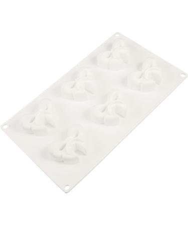 Ciieeo 3pcs Butterfly Fondant Silicone Popsicle Silicone Candy Molds Mini Bow Mold Pastry Molds Supple Cookie Mold Ice Cream Moulds Silicone Cakesicle Molds Chocolate Silica Gel Candle 29X17CMx3pcs White2x3pcs - Buy Online on SooperMarket.com