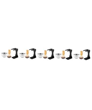 NOLITOY 5 Sets Shaving Set Mens Shaving Razors Facial Badger Brush Beard Shavers for Men Mens Head Shaver Shaving Bowl Badger Shaving Brush Personal Acrylic Man Suite Desktop