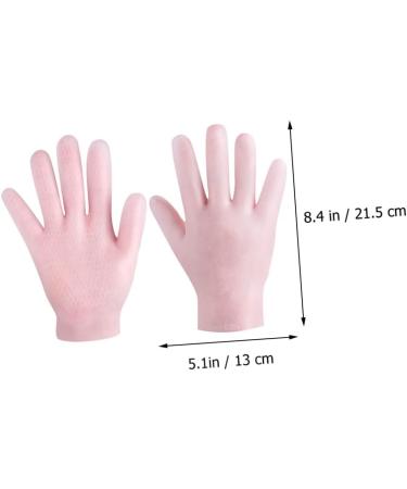 minkissy 4 Pairs Nourishing Care Gloves Moisturizing Gloves Hydrating Gloves Pedicure Foot Spa Moisturizing Spa Gloves Lotion Gloves Gel Spa Gloves Dry Hand Heel Hand Gloves Pink Miss Sebs - Buy Online on SooperMarket.com