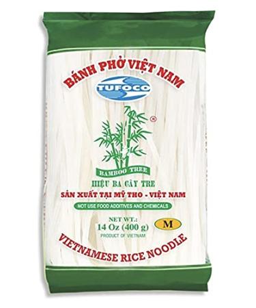 Bamboo Tree Vietnamese Rice Noodles Size Medium 3mm (1 x 400g)