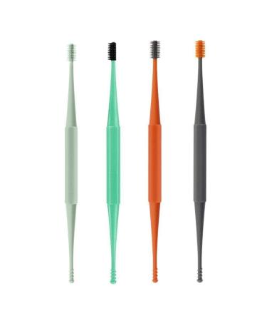 1pcs Double-Sided Earpick Soft Silicone Rotating Ear Tool Pick Wax Remover V2a4 Ears Design Clean D6g9 Cleaner Ear