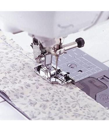 HONEYSEW 1/4'' Quilting Patchwork Sewing Machine Presser Foot with Edge Guide - 2pcs Quilting Foot - Fits Low Shank Snap-On Singer, Brother, Janome, Juki, and More - Buy Online on SooperMarket.com