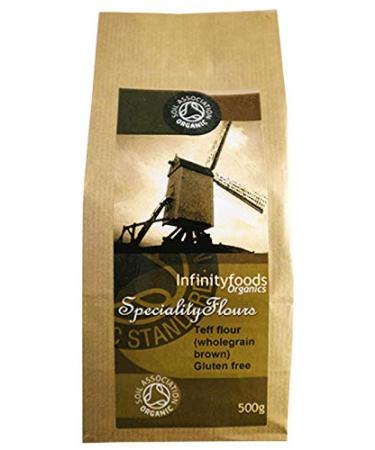 Wholegrain Brown Teff Flour Organic 500g (Infinity Foods)