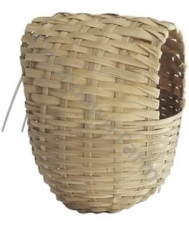 Moondown Farm Finch Nesting Box Wicker Medium or Large with Hooks (6 PACK) (Large 11 x 11 x 15) - Buy Online on SooperMarket.com
