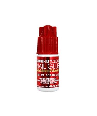 3pcs Mia Secret Strong-Jet Clear Drop On Nail Glue - Fast Drying and Long Lasting