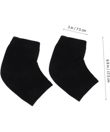 minkissy 1 Pair Foot Protectors for feet Breathable Socks Ladies Socks Heel Foot Protector Socks Silicone Heel Ankle Sleeve Anti- Cracking Ankle Socks Moisturizing Gel Socks Sole of Foot - Buy Online on SooperMarket.com