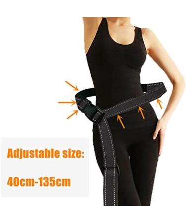 YankMooM 6-in-1 Hands Free Dog Leash for Large Dogs | Reflective Line | Adjustable Lead for Running, Hiking, Walking, Training | Black (5-8 ft) - Buy Online on SooperMarket.com