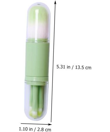 minkissy 3 Sets Telescopic Makeup Brush Makeup Brush Set Powder Brush Makeup Tools Multifunctional Blush Brush Double Ended Brush Lip Brush Portable Cosmetic Brush Artificial Fiber - Buy Online on SooperMarket.com