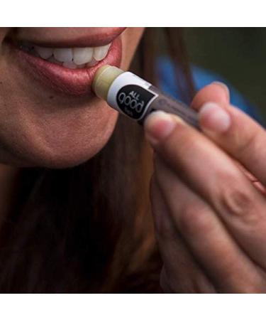 All Good USDA Organic Lip Balm - Calendula Lavender Olive Oil Beeswax Vitamin E for Soft Smooth Lips - Buy Online on SooperMarket.com