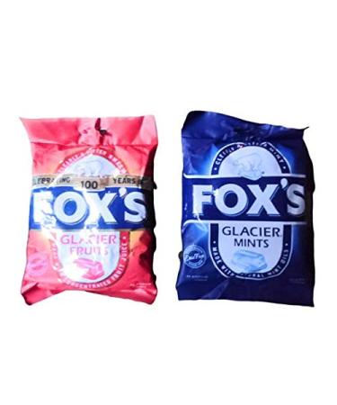 Fox's Glacier Bundle. 1 Glacier Fruits and 1 Glacier Mints