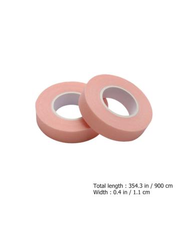 FRCOLOR Eyelash Tape - 6 Rolls Micropore Fabric for Eyelash Extensions | Colored Duct Tape & Non-Woven Adhesive Lash Pads - Buy Online on SooperMarket.com