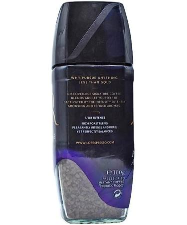 L'OR Intense Instant Coffee 100g Unflavoured - Premium Quality, Rich Aroma - 100g Pack of 1 - Buy Online on SooperMarket.com