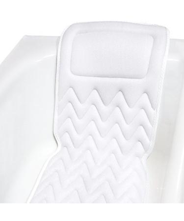 Bath Haven Bath Pillow for Bathtub - Full Body Mat & Cushion Headrest for Women and Men, Luxury Pillows for Neck and Back in Shower Tub Jacuzzi - Powerful Suction Cups - Spa Accessories Original