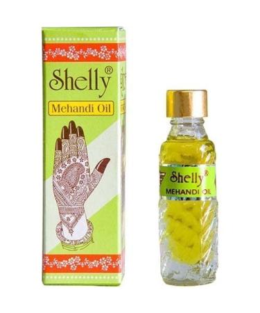 Shelly Henna/Mehandi Oil for Dark Henna on Hands - Pack of 12